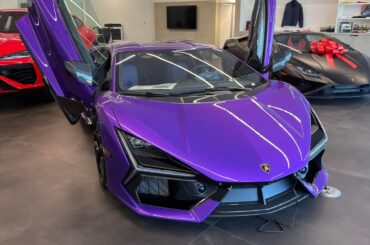 [multi] REVUELTO and a SWAT truck all at the same dealership