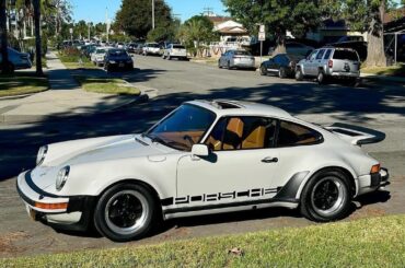 When your daily driver is a classic 930 Turbo and the weather is perfect