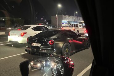 [Ferrari F12] Saw this at a red light.