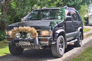 Anyone else decorate your cars for the holidays?