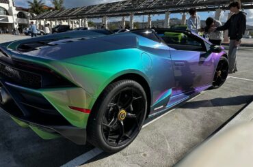 Verde Agave Lamborghini Huracan Spyder. Do we consider special order 1 of 1 paint to be a car mod?