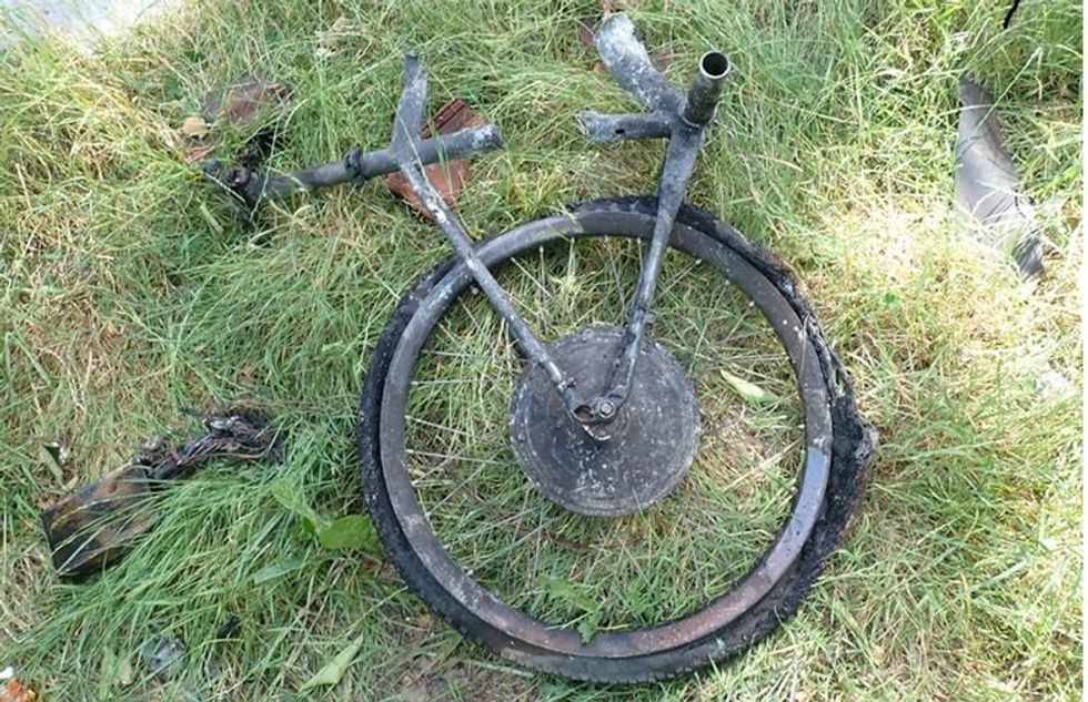 E-bike remains