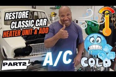 Adding Universal A/C Kit To My 1963 Ford Fairlane! A Great Way To Stay Cool!