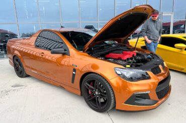 [Holden HSV Maloo R8] in the US, somehow