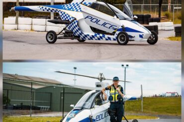 Pegasus E flying car/helicopter hybrid (that also has a hybrid powertrain), the official vehicle of...?