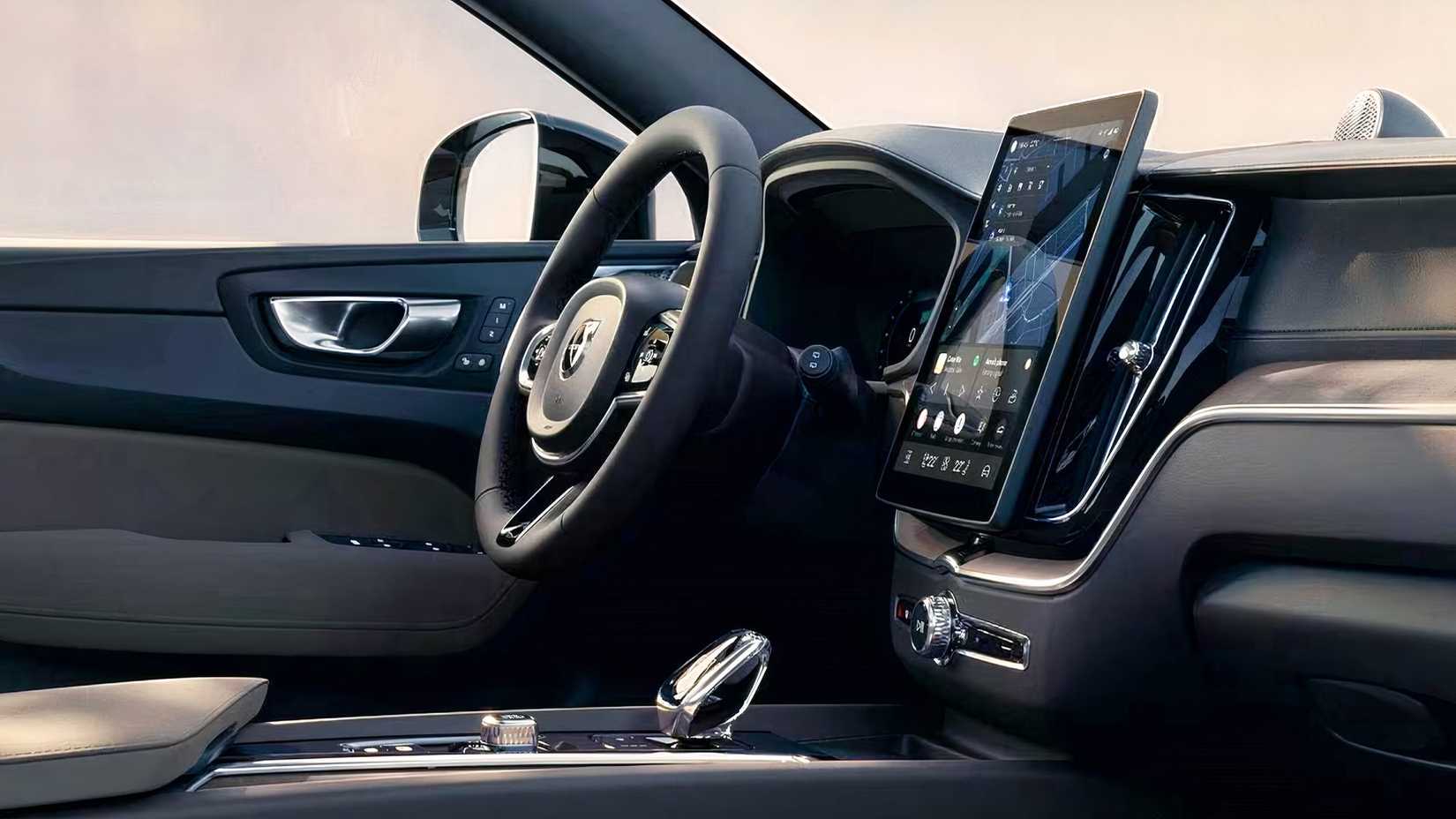 2026 Volvo XC60 T8 Ultra interior showing cockpit