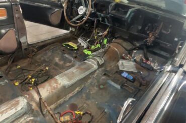 Currently rewiring a 61 Lincoln