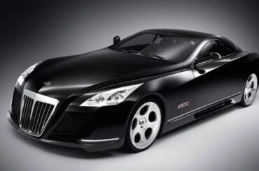 The Maybach Exelero is a one-off, high-performance luxury sports coupe built in 2004 to test tires for Fulda. It features a 5.9L twin-turbo V12 engine producing 691 horsepower, with a top speed of 218 mph.