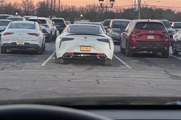 [Lexus LC] chilling in a NJ parking lot