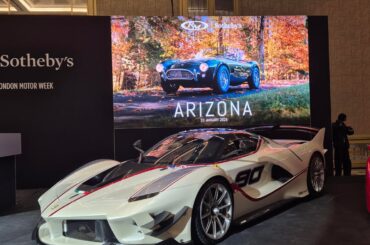 [Ferrari fxxk evo] that sold for £4.7m at auction. Lotta money for a car you cant use 90% of the time