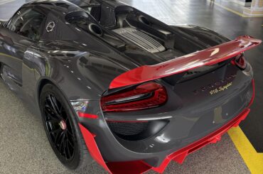 I watched this 2015 Porsche 918 Spyder Weissach sell for $2.1 million live at auction a few months ago (4284 x 3664)