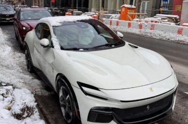 [Ferrari Purosangue] spotted in SoHo-NYC