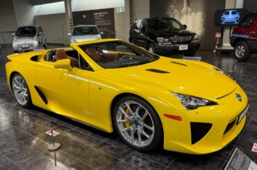 1 of 2 [Lexus LFA Roadster] prototypes at the Toyota Automobile Museum in Nagoya, Japan