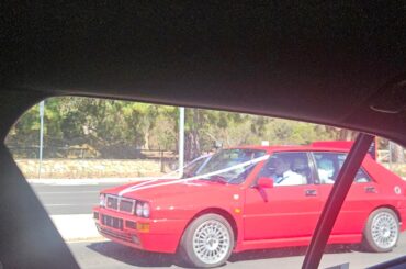 found a [Lancia Delta Integrale] out in the wild (Adelaide, SA)