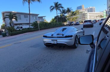 Spotted this [Koenigsegg cc850] in Miami, I was so stunned