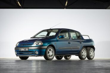 Renault Clio 6-wheel pick-up