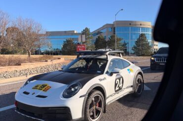 Cool car in the road [unknown]