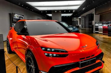 Managed to see the [Genesis GV60 Magma concept]. What do y'all think