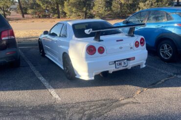 Saw a [Nissan R34 GT-R] when I pulled into my job’s parking lot a couple weeks ago. Stunned to spot such a beast in the wild! Can anyone specify what a No-Spec is though?
