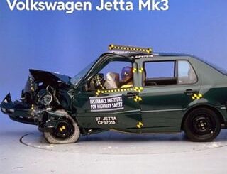 Every 1998 compact car crash tested by IIHS