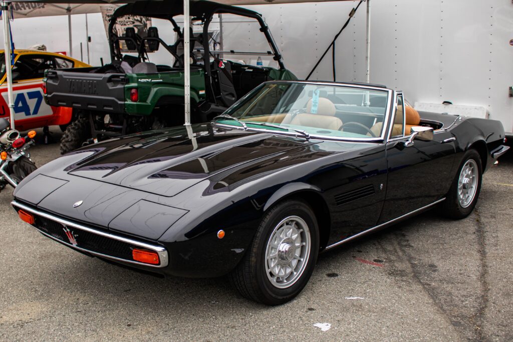 Stately looking [Maserati Ghibli Spyder]