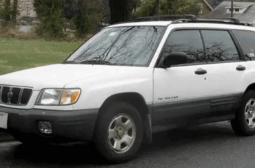 2001-02 Subaru forester. The official car of.....