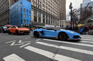 [Lamborghini Urus & Lamborghini Unknown] Midtown Manhattan Today.
