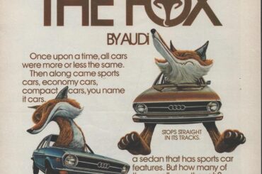1975 Audi Fox ad