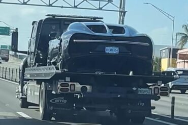 [Bugatti Chiron] spotted on a truck in Miami, FL. Full carbon -_0