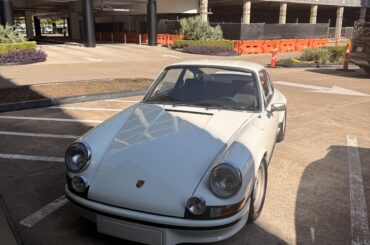 This Porsche I saw at work.