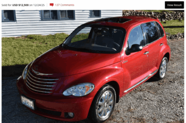 Mint PT Cruiser will be a beautiful Christmas gift.