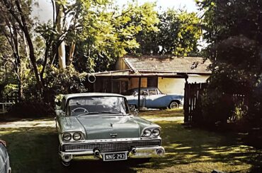 '61 and '56 Ford Fairlanes in Brisbane, Australia ~1993