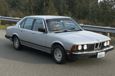 1983 BMW 733i, the official car of....