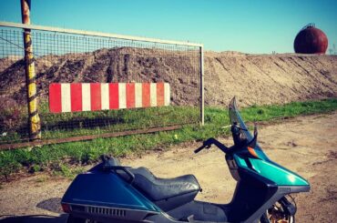 My stanced Honda Helix