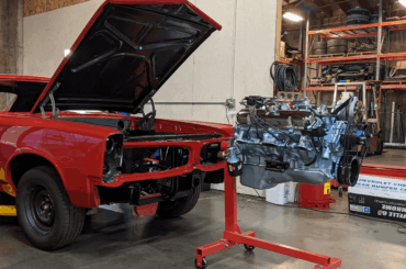 Who had the best factory engine block color?