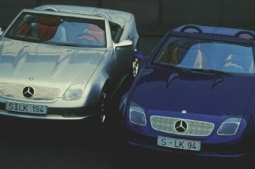 1994 Mercedes Benz SLK i and SLK ii concept which become the 1997 R170 SLK