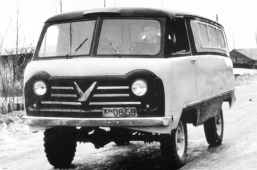 The first prototype of the UAZ «bukhanka» 1951