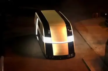 Video of Tesla’s Robovan goes viral and people are stunned by its truly bizarre appearance