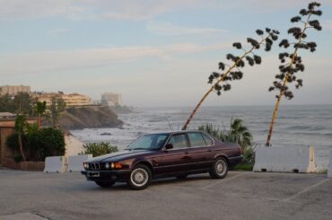Had some fun shooting my 1990 BMW e32 730i brokatrot