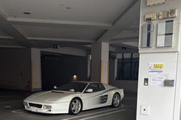 [Ferrari Testarossa 512 TR] Dusty and lonely in Tokyo