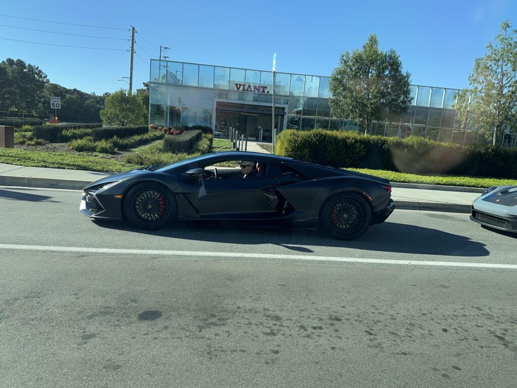 I spotted a [Lamborghini Revuelto] in Newport Beach