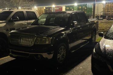 [Lincoln Blackwood] casually parked at my work