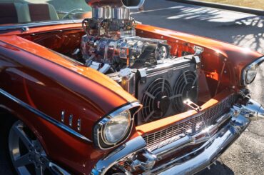 Blown a Chevrolet Bel Air. [3883x3688]