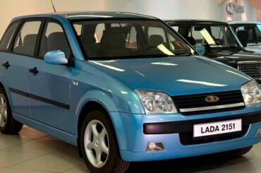 2002 Lada-2151, an attempt to make a budget car using the same chassis and mechanics from the aging 60s derived Lada 2104.