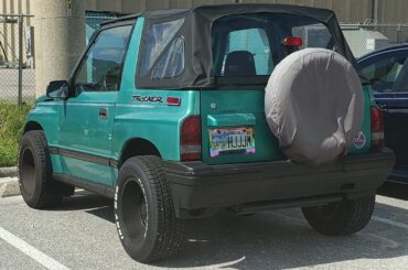 Saw this [Geo Tracker] in Florida and I absolutely love the custom job they did