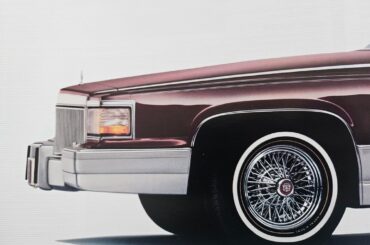 Was the 1992 Cadillac Brougham the last car that came with wire spoke wheels from the factory?