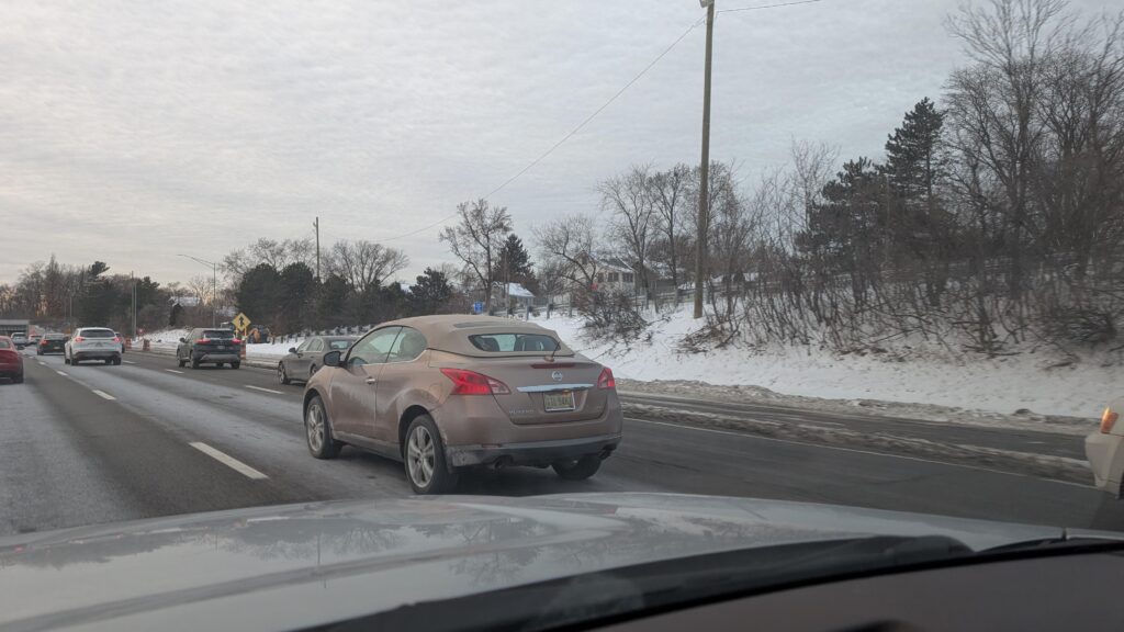 [Nissan Murano Cabriolet] this is the third I've seen in Cleveland