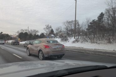 [Nissan Murano Cabriolet] this is the third I've seen in Cleveland