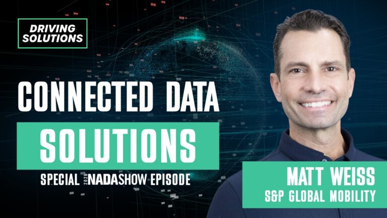 Matt Weiss of S&P Global Mobility explains how real-time data and analytics help dealers navigate affordability and market trends.