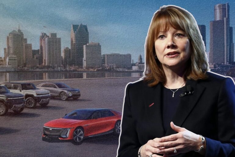GM CEO Mary Barra says regulatory rollbacks forced EV investment cuts, but electric vehicles remain the automaker’s long-term goal.